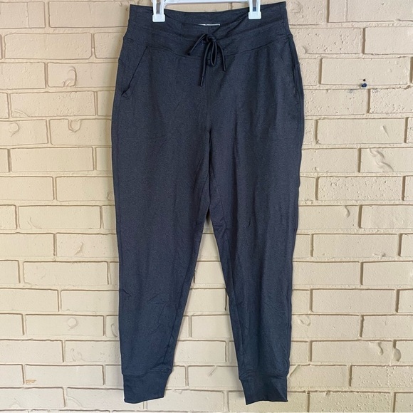 Lole Half Moon Women Small S Lounge Jogger Pants Stretch Athletic Gray Pockets - Picture 1 of 10